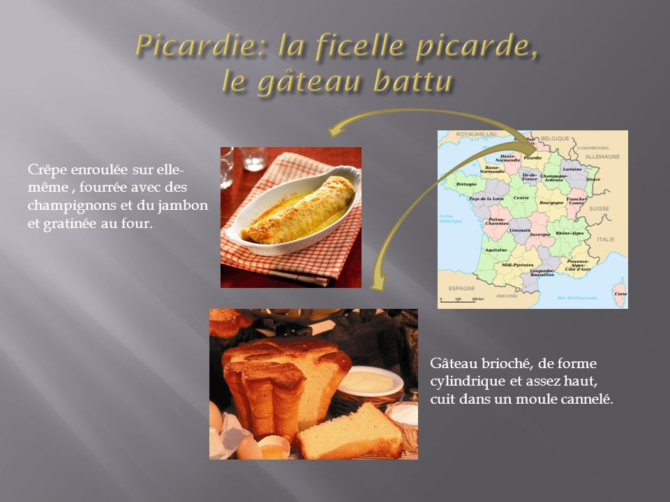 Picardie: la ficelle picarde, le gâteau battu
