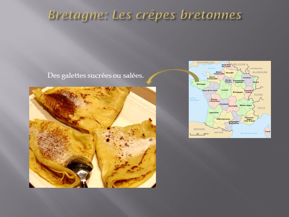 Bretagne: Les crêpes bretonnes