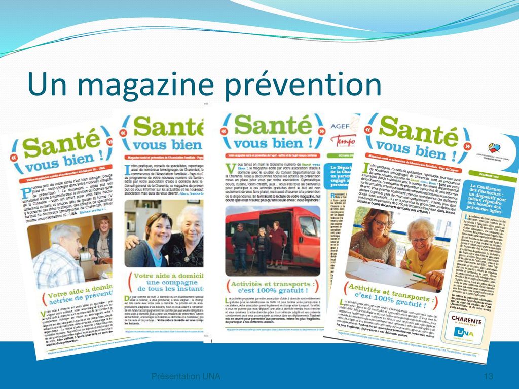Un magazine prévention