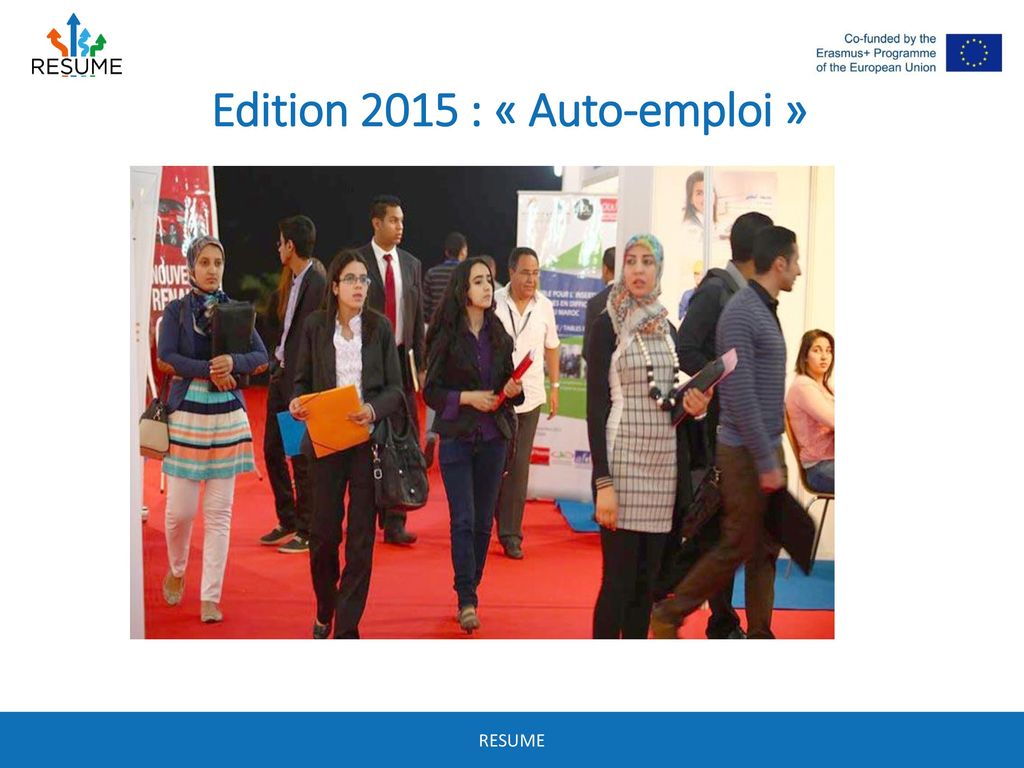 Edition 2015 : « Auto-emploi »
