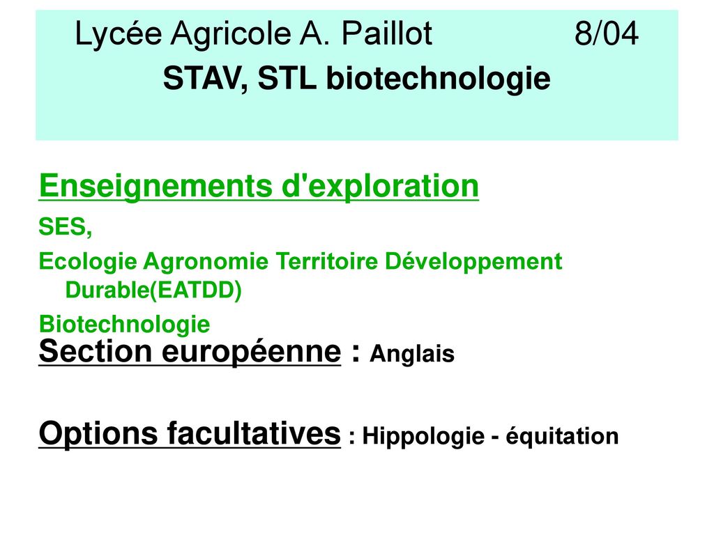STAV, STL biotechnologie