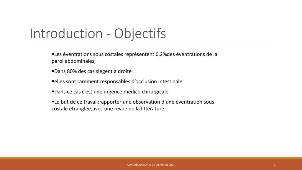 Introduction - Objectifs