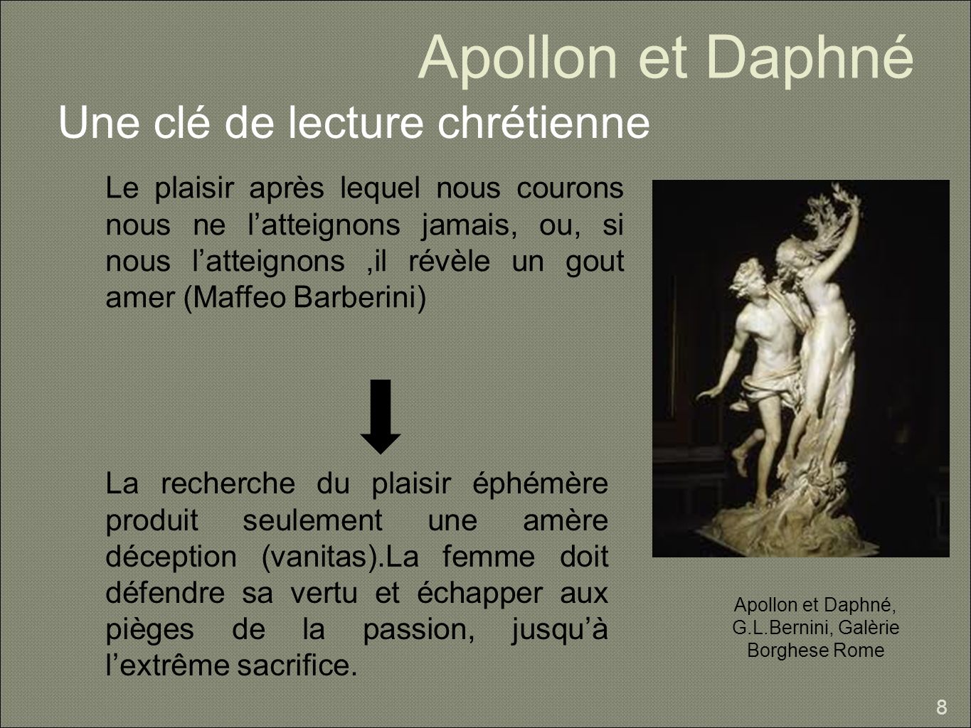 Apollon et Daphné, G.L.Bernini, Galèrie Borghese Rome