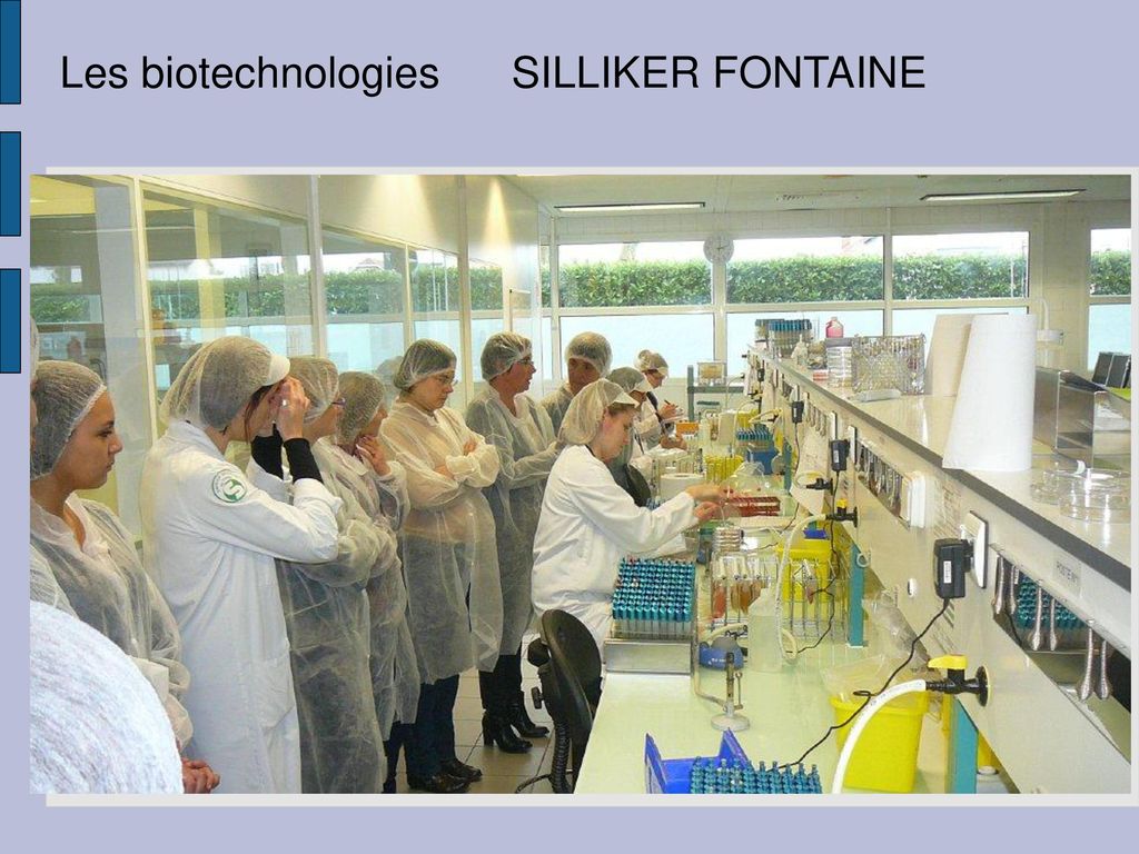 Les biotechnologies SILLIKER FONTAINE