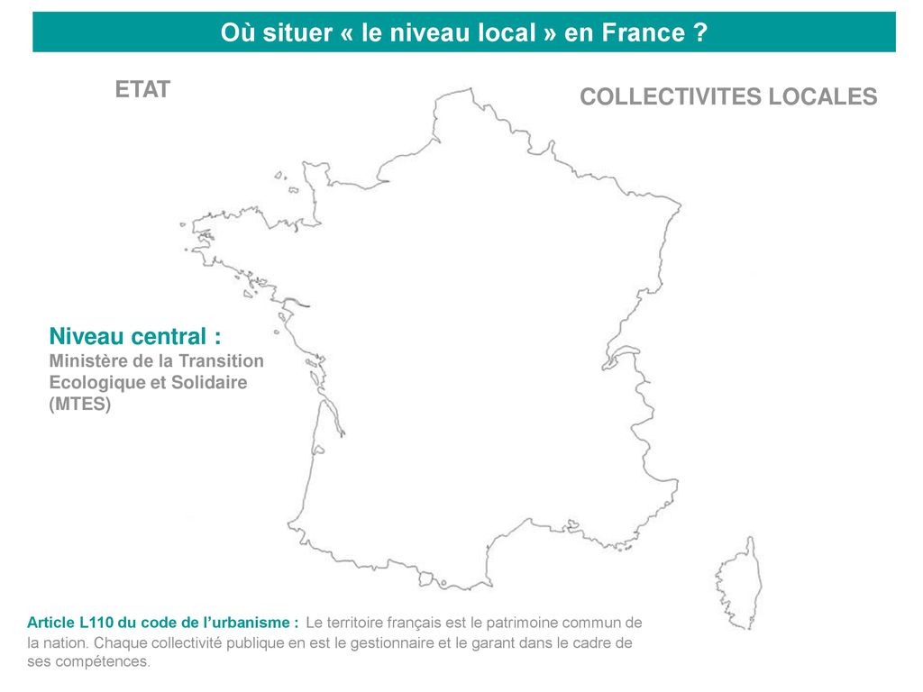 Où situer « le niveau local » en France