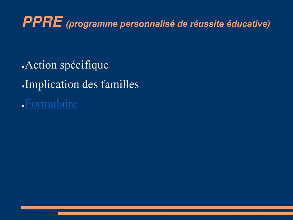 PPRE (programme personnalisé de réussite éducative)