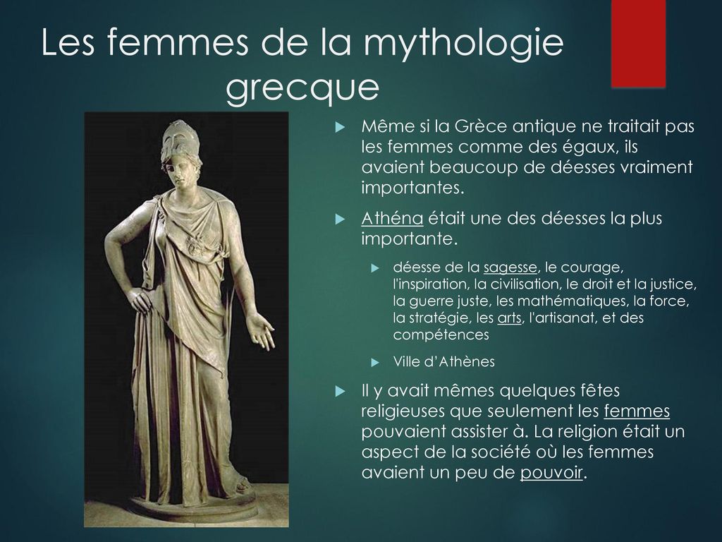 Les femmes de la mythologie grecque