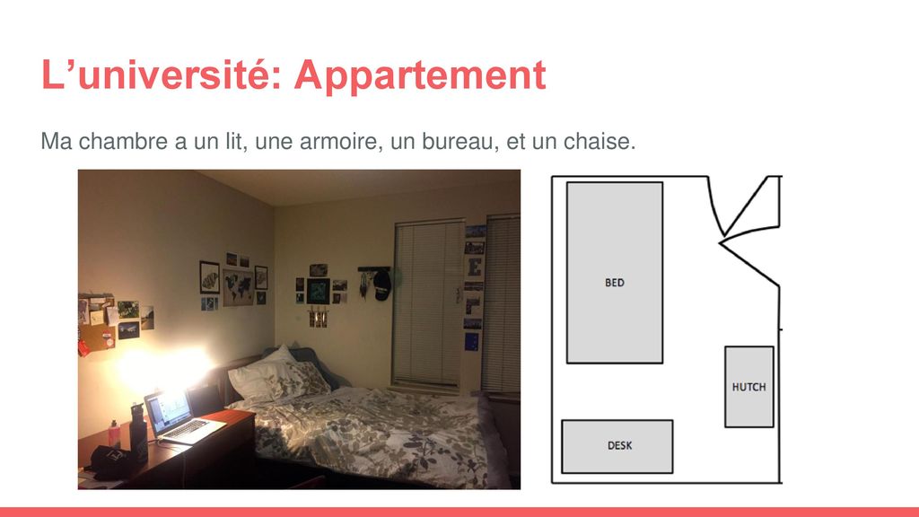 L’université: Appartement