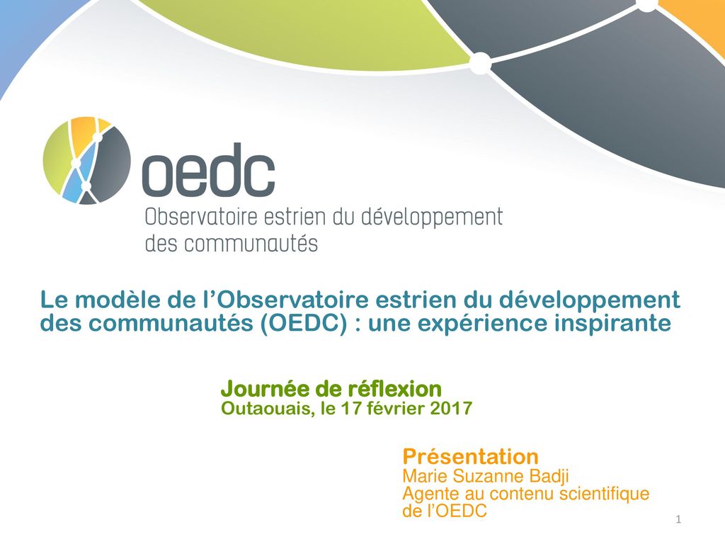 Le modèle de l’Observatoire estrien du développement des communautés (OEDC) : une expérience inspirante