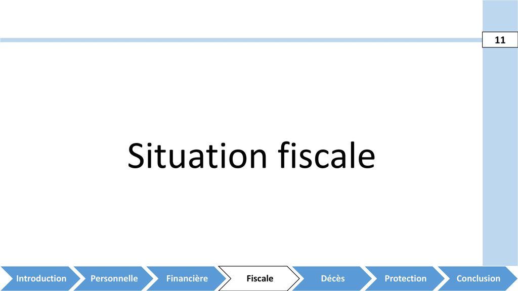 Situation fiscale