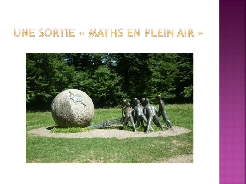 Une sortie « maths en plein AIR »