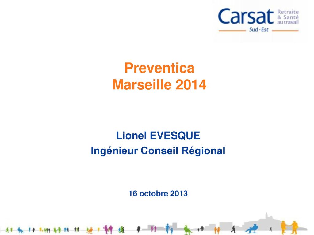 Lionel EVESQUE Ingénieur Conseil Régional 16 octobre 2013