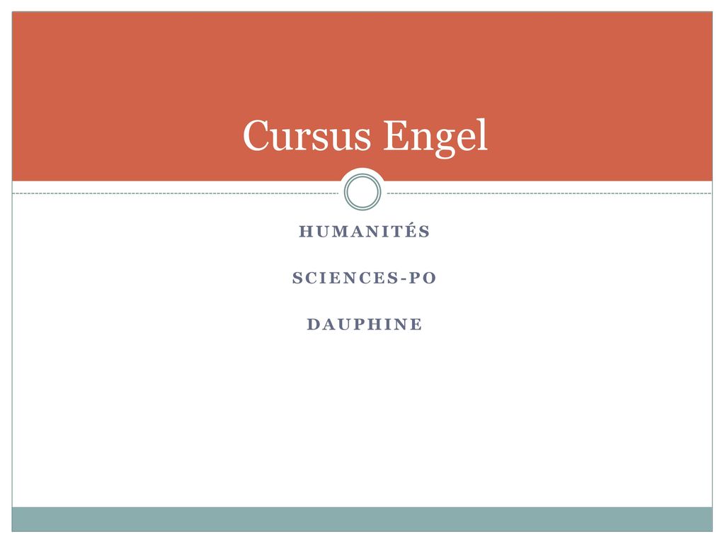 Cursus Engel Humanités Sciences-Po Dauphine