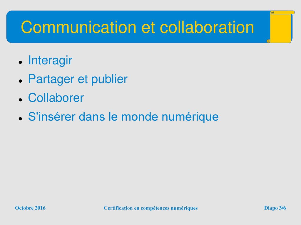 Communication et collaboration