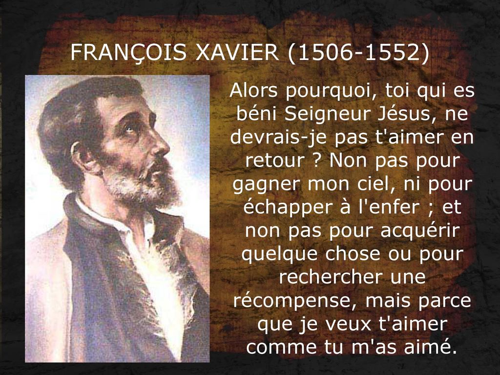 FRANÇOIS XAVIER ( )