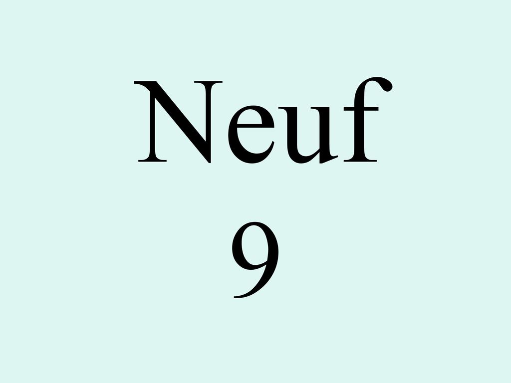 Neuf 9