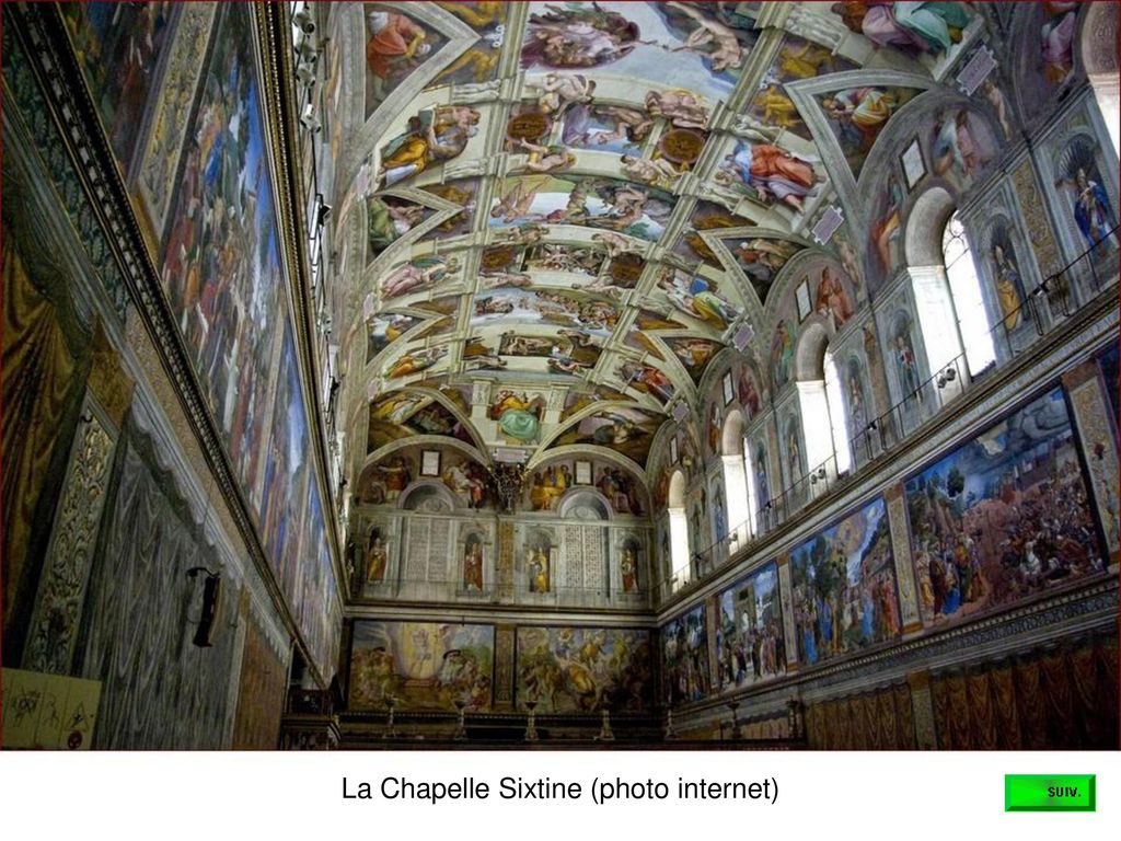 La Chapelle Sixtine (photo internet)