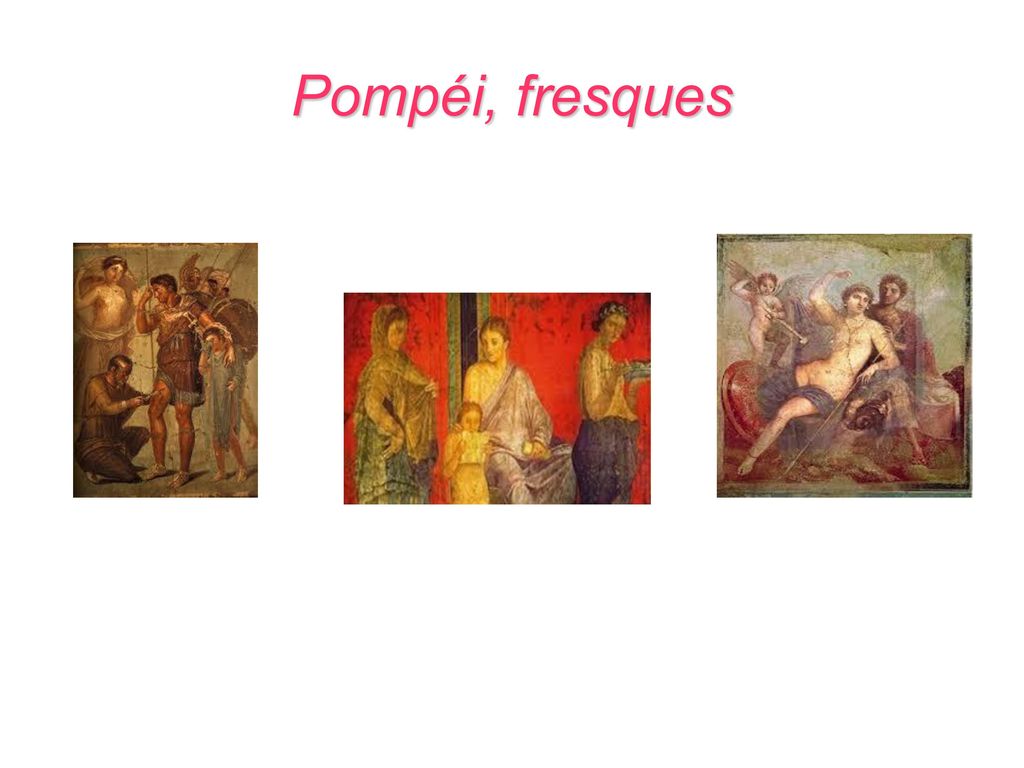 Pompéi, fresques