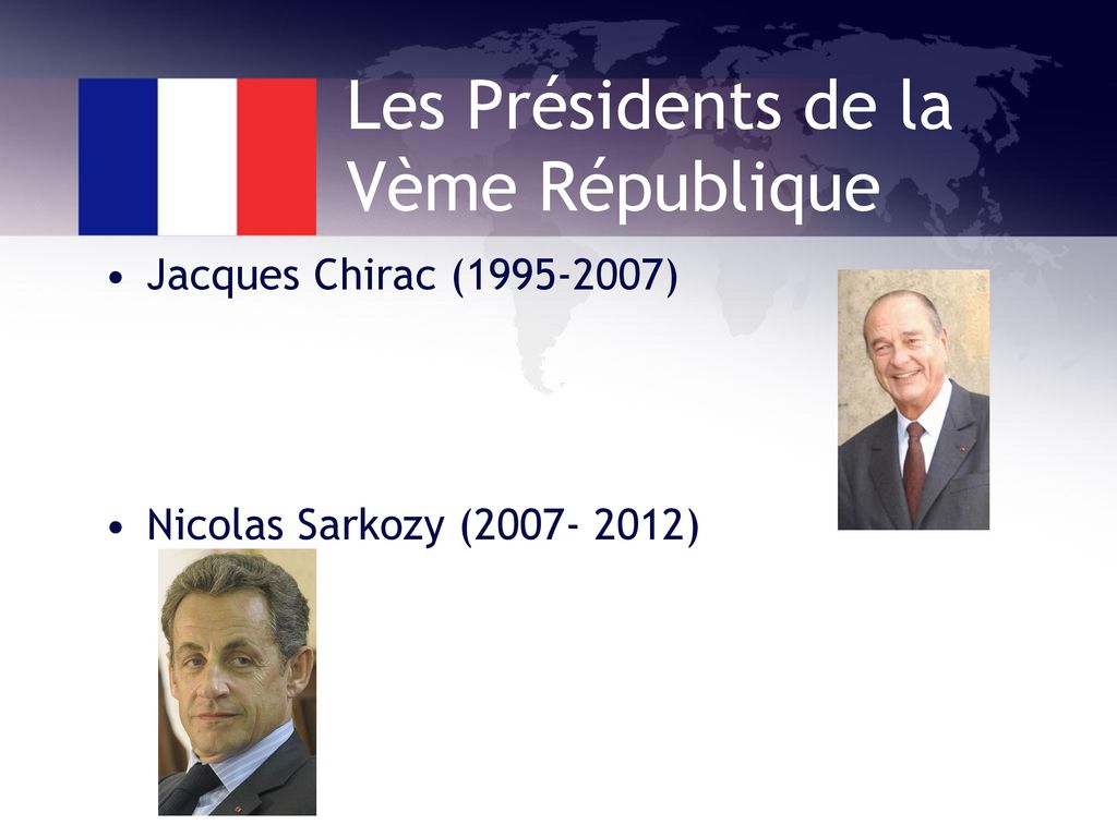 Les Présidents de la Vème République