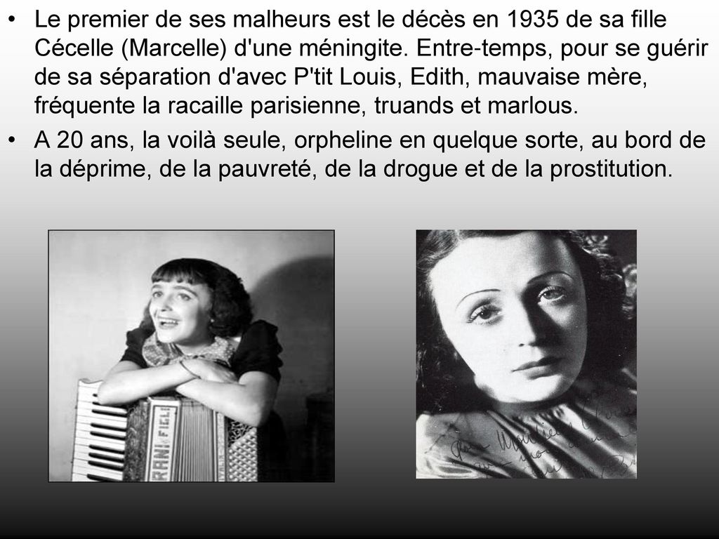 Edith piaf bisexual