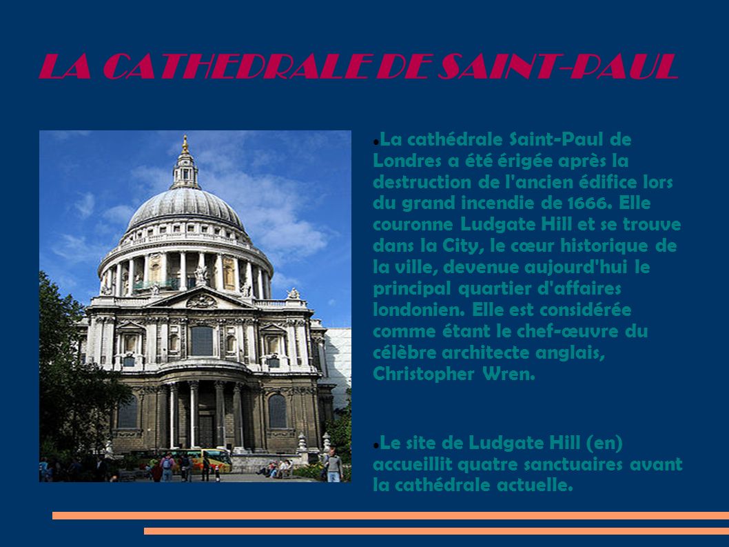 LA CATHEDRALE DE SAINT-PAUL