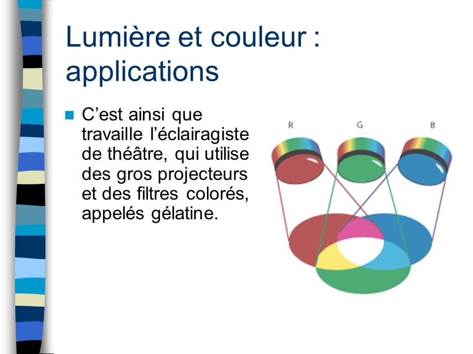 Lumière et couleur : applications