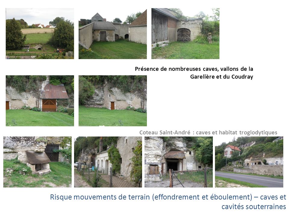 Coteau Saint-André : caves et habitat troglodytiques