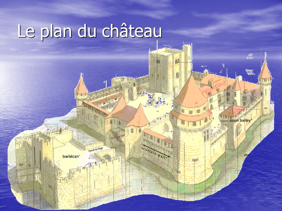 Le plan du château