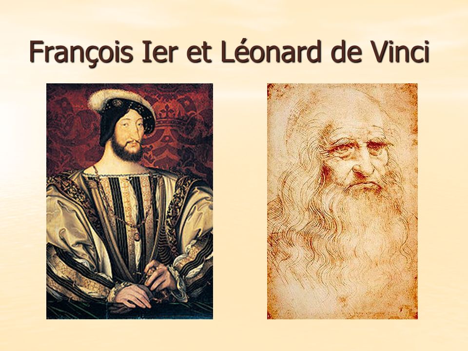 François Ier et Léonard de Vinci
