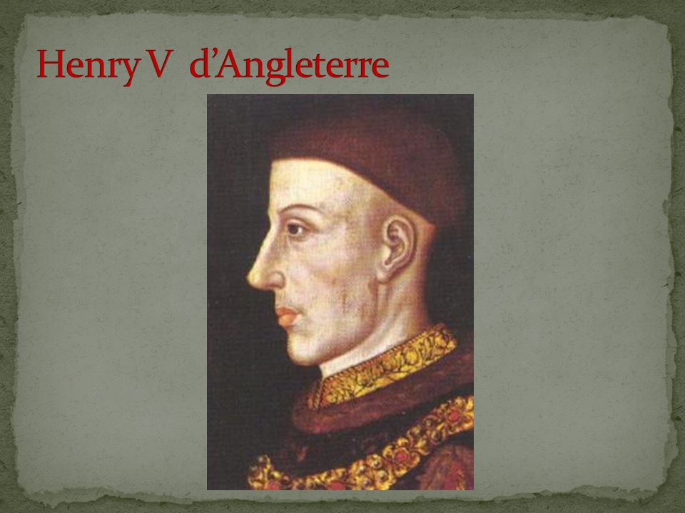Henry V d’Angleterre