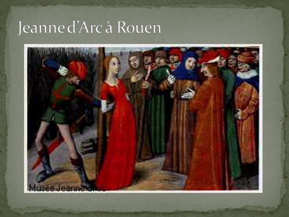 Jeanne d’Arc à Rouen