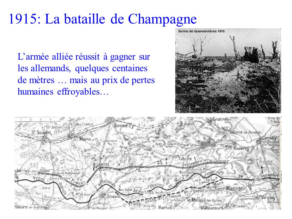 1915: La bataille de Champagne
