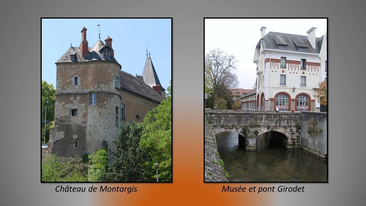 Château de Montargis Musée et pont Girodet