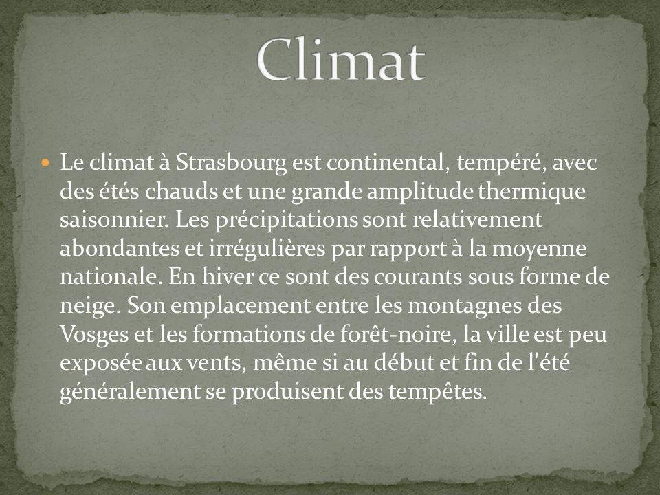 Climat