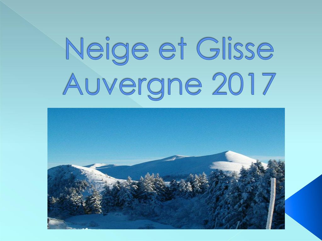 Neige et Glisse Auvergne 2017