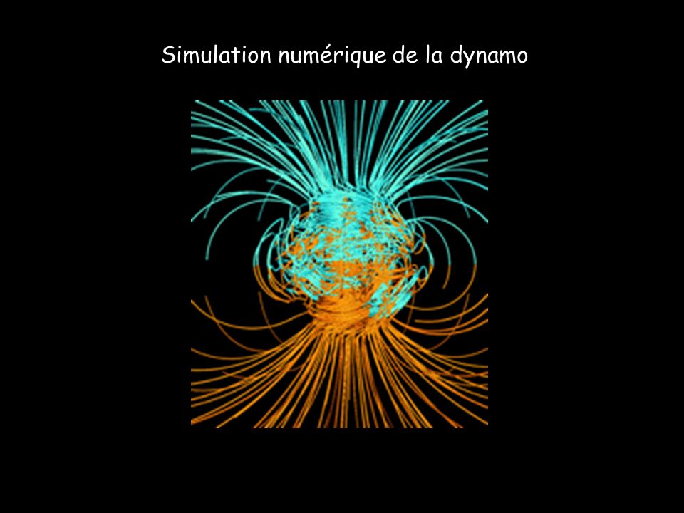 Simulation numérique de la dynamo