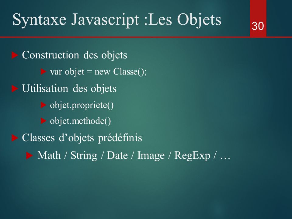 Java : Concepts avancés du langage