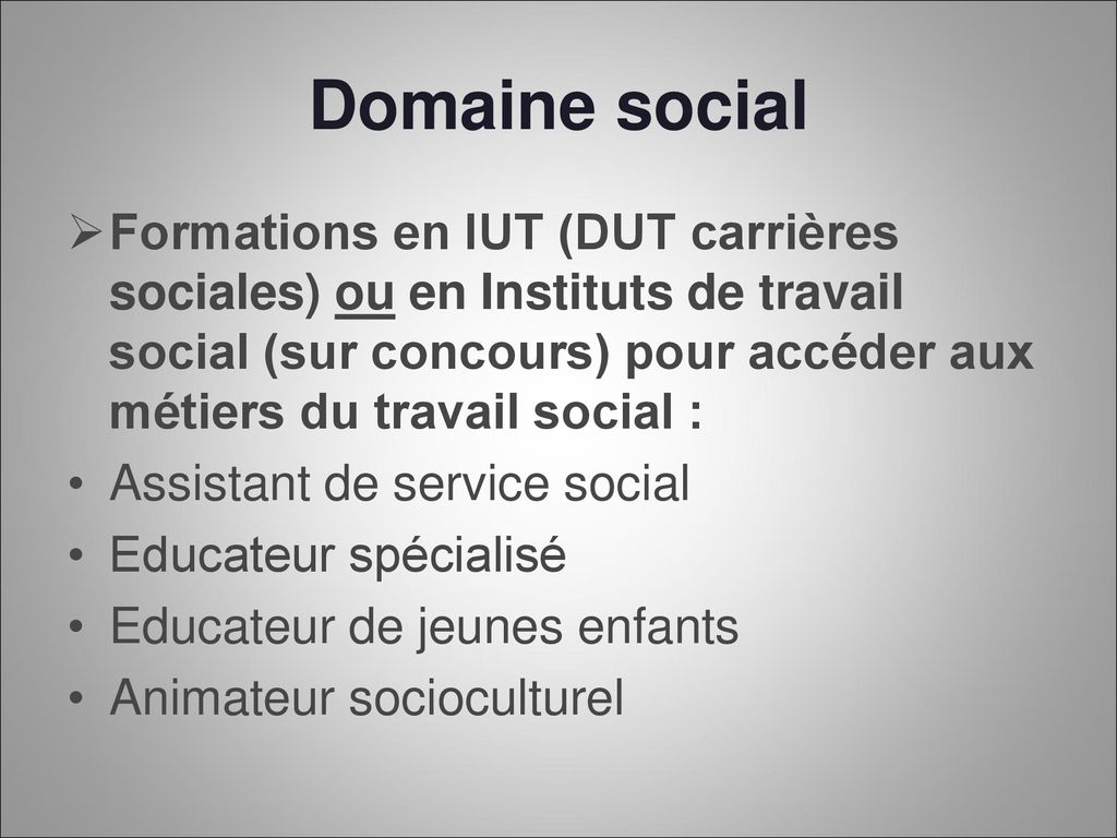 Domaine social