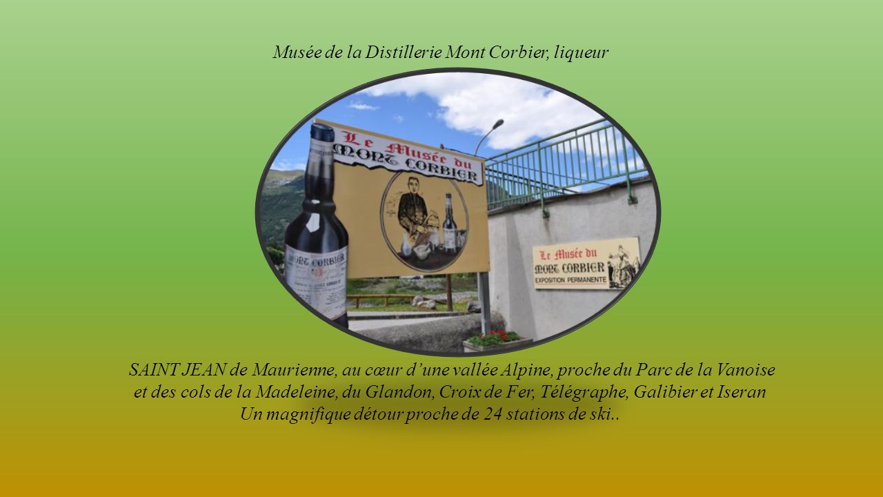 Musée de la Distillerie Mont Corbier, liqueur