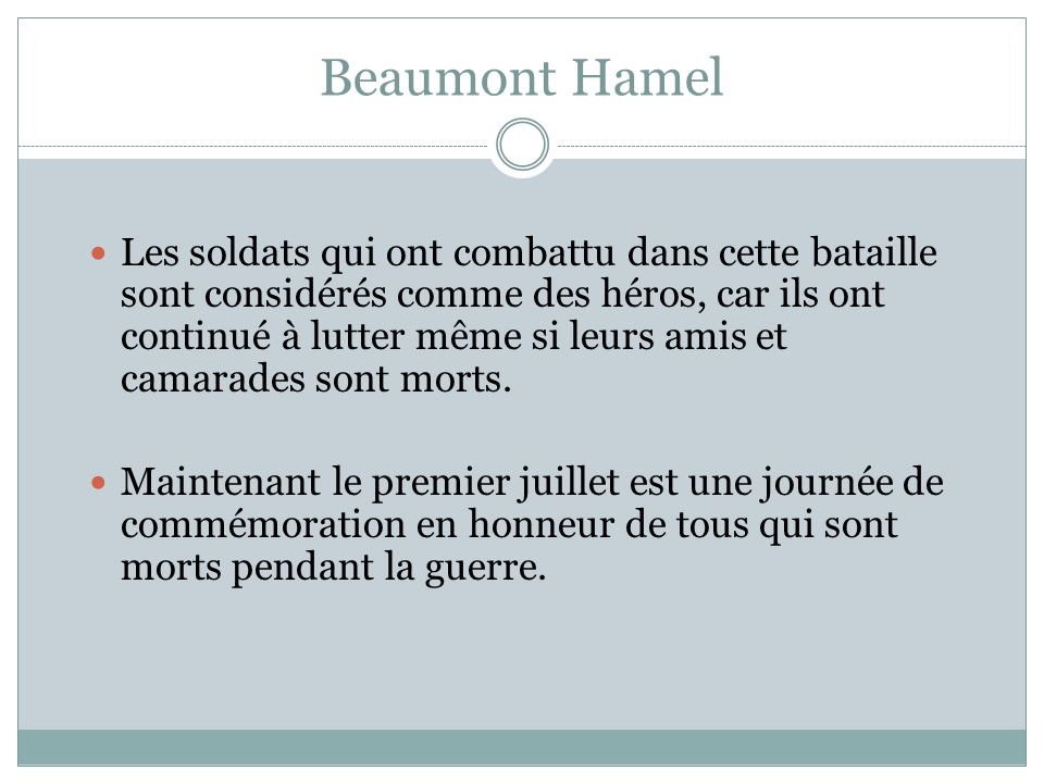 Beaumont Hamel