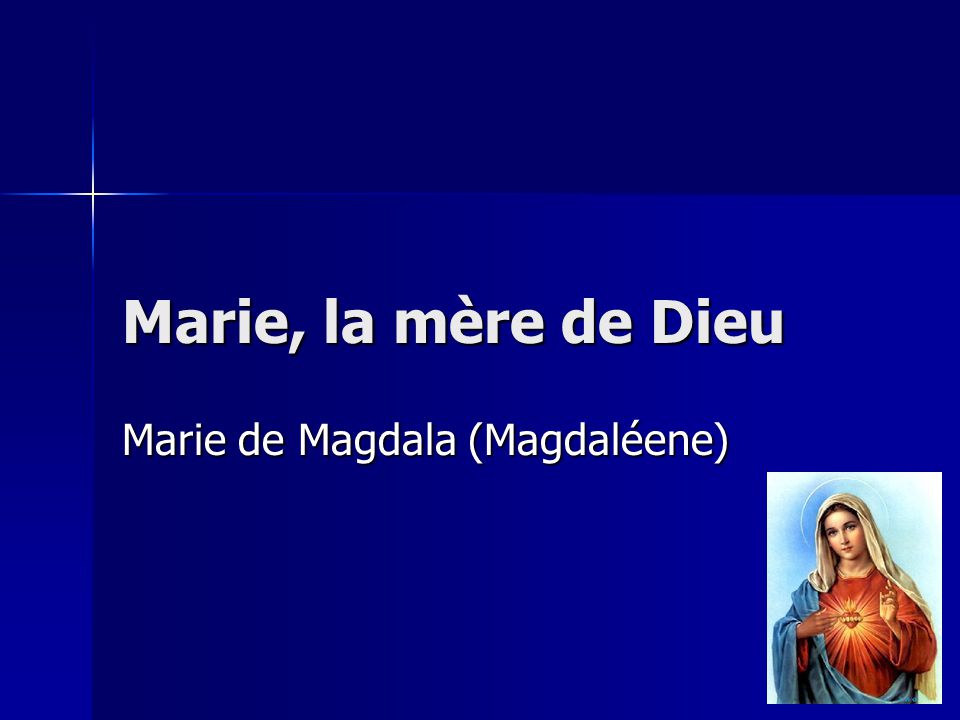 Marie de Magdala (Magdaléene)