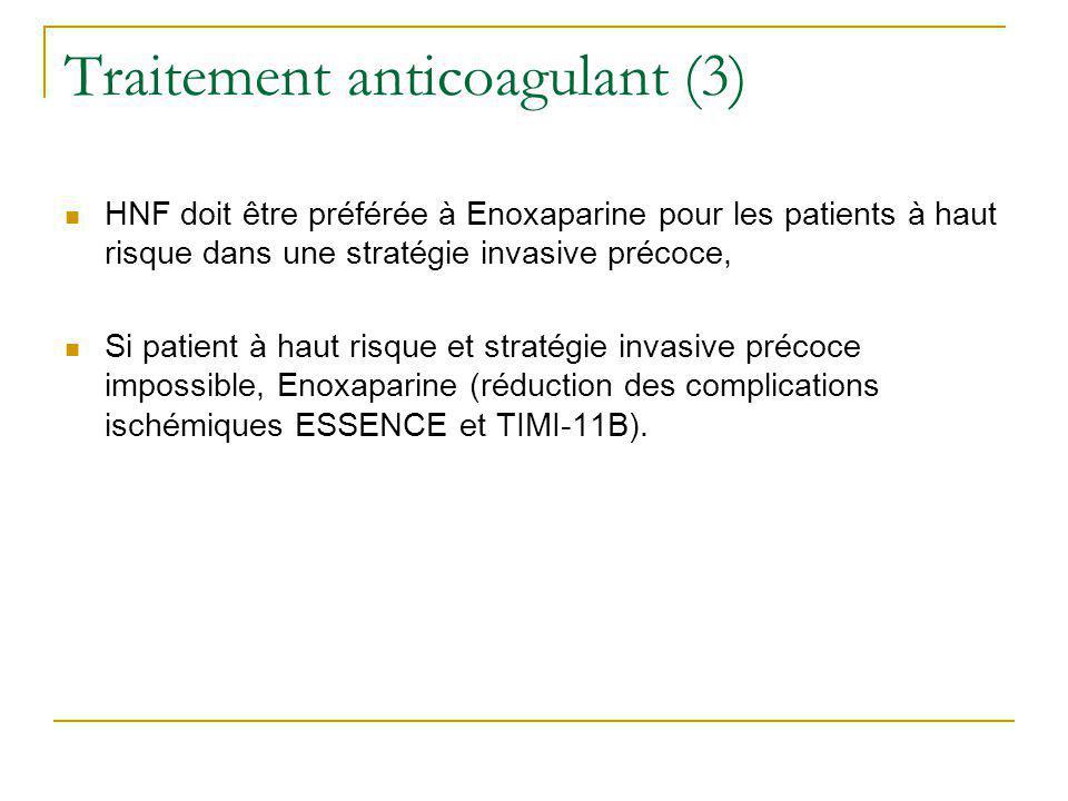 Traitement anticoagulant (3)