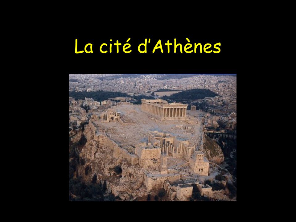 La cité d’Athènes