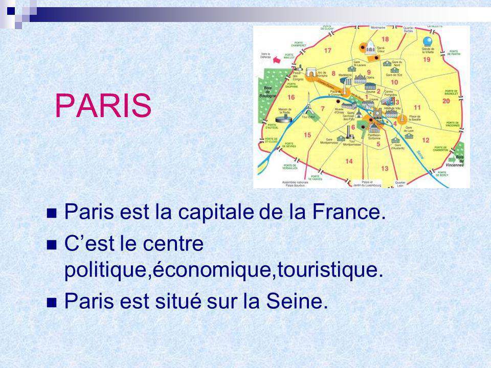 PARIS Paris est la capitale de la France.