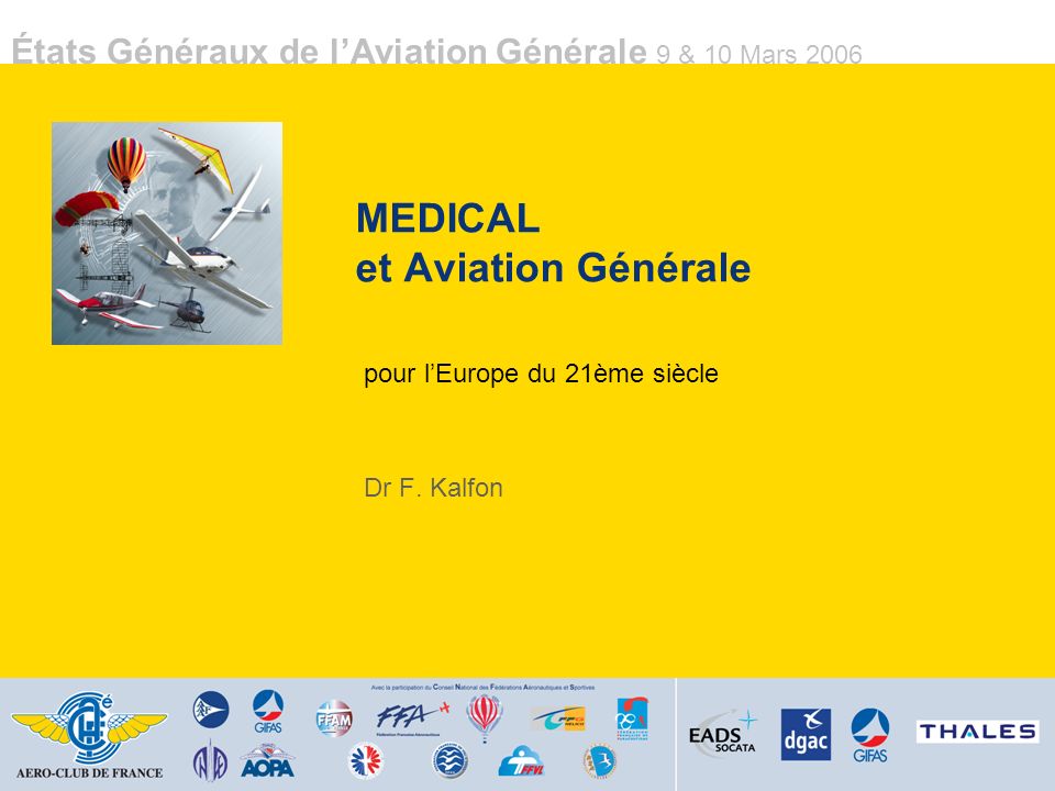 MEDICAL et Aviation Générale