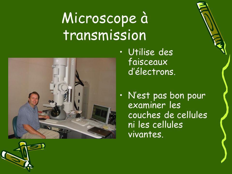 Microscope à transmission