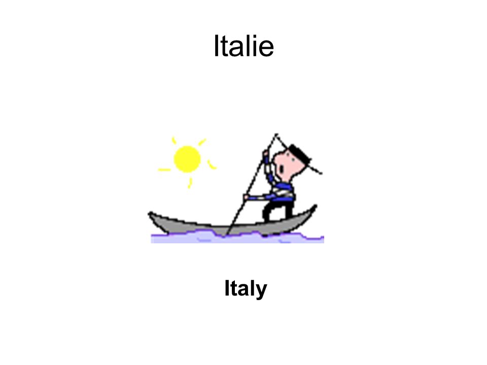 Italie Italy