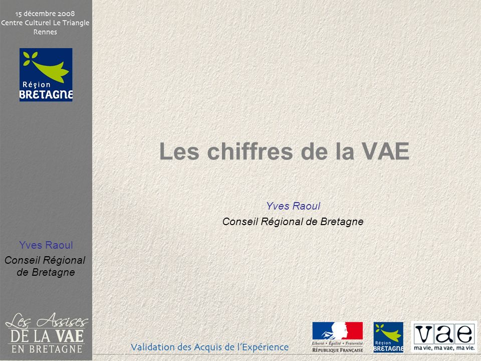Yves Raoul Conseil Régional de Bretagne