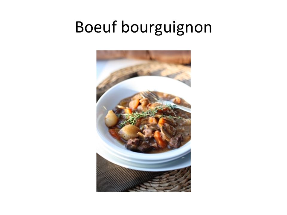 Boeuf bourguignon