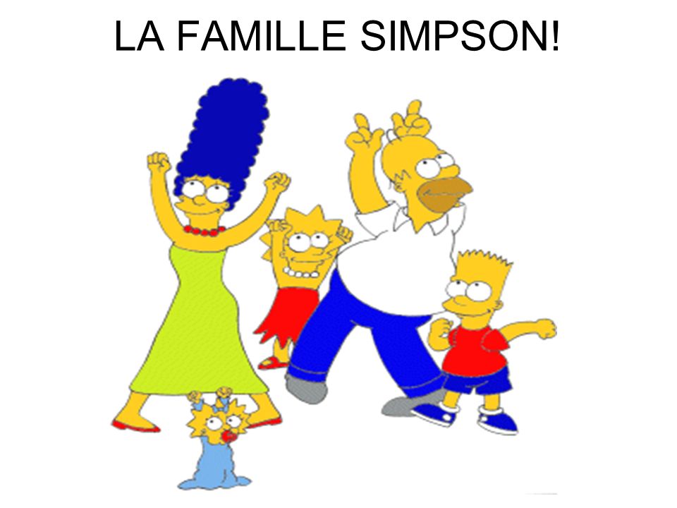 LA FAMILLE SIMPSON!